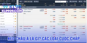 Kèo châu á tại KL99